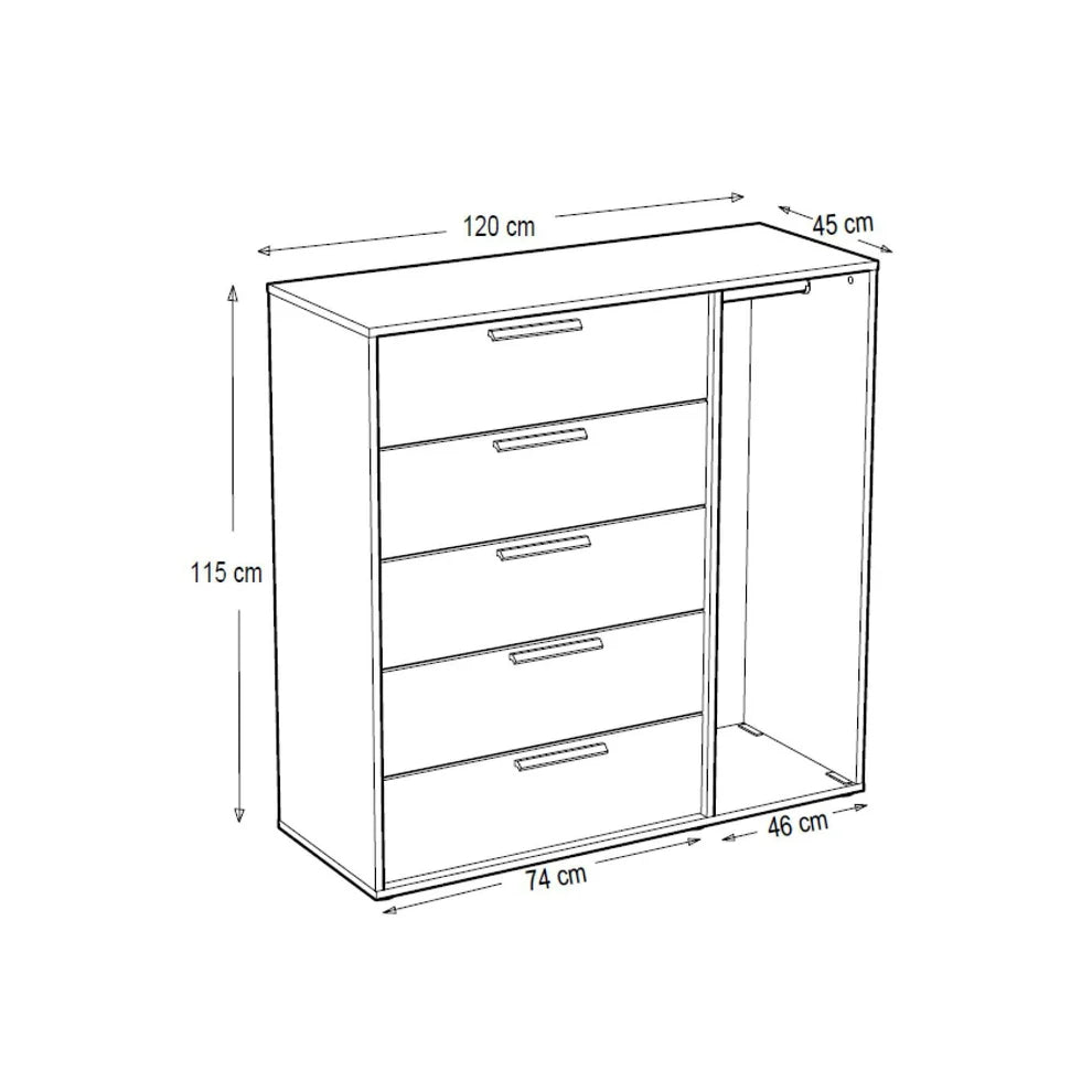 kevor drawer unit