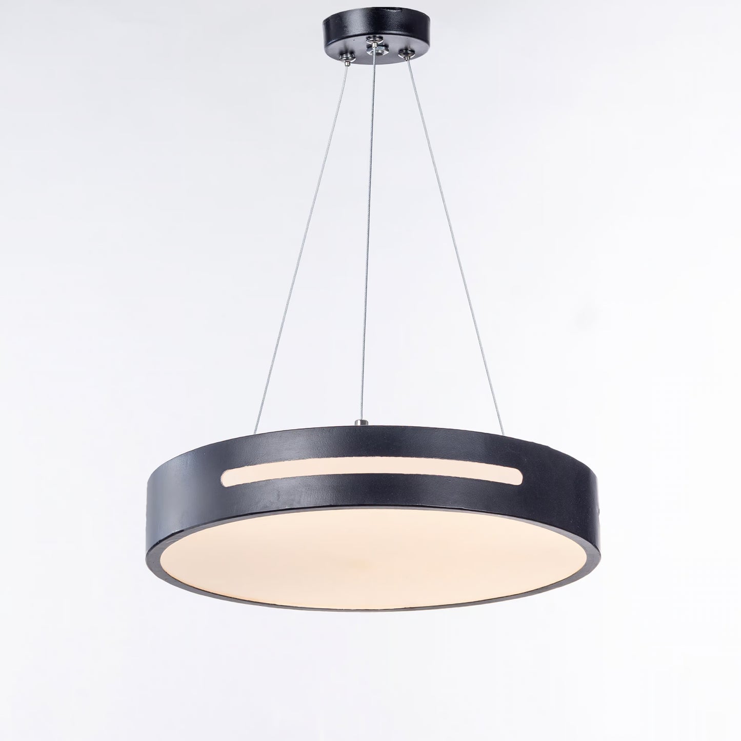 Anatoly L LED Lighting Chandelier, Black
