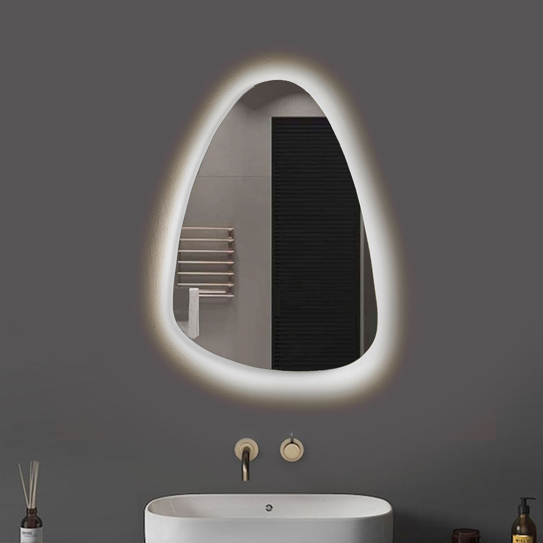 Free shap Touch Mirror 60*80 cm, Warm(Yellow) LED MST-357
