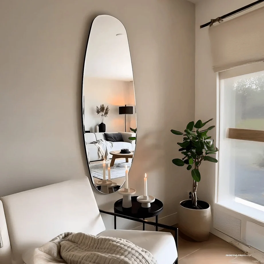 Free shap Mirror 60*160 cm, Warm(Yellow) LED MST- 371