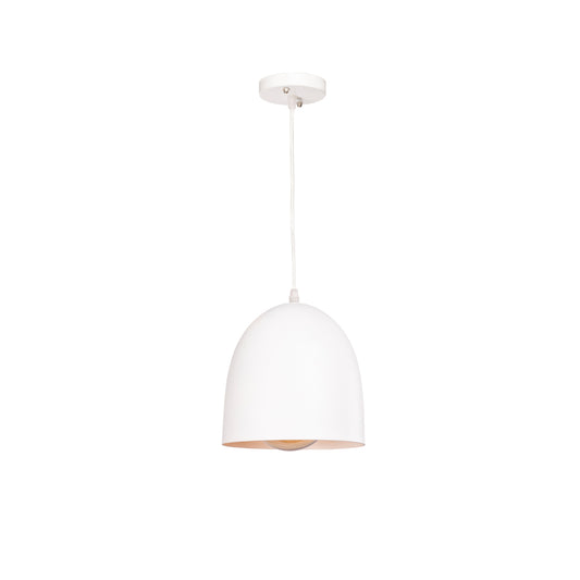 Zarina pendant light, 1 white bulb