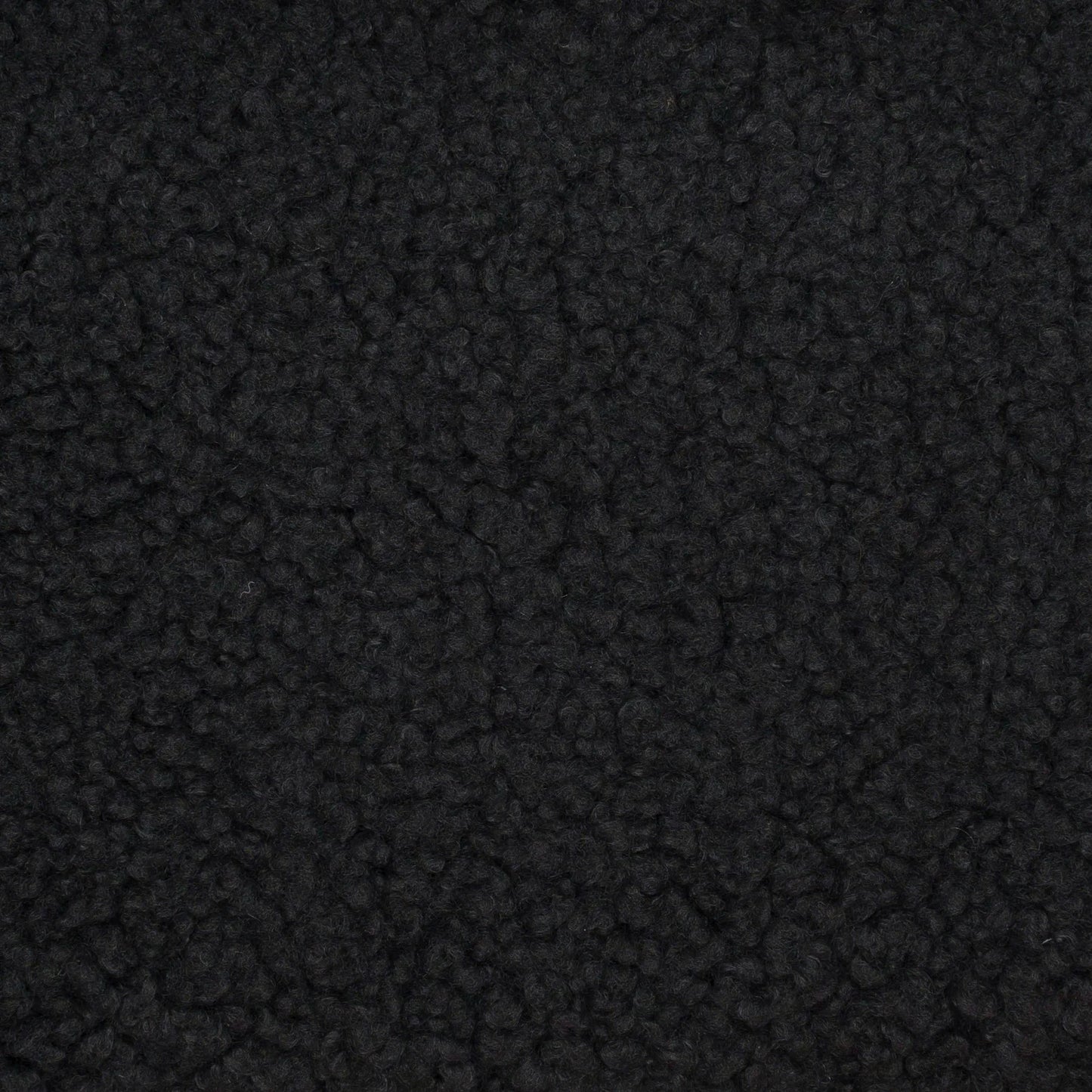 Solid black color swatch with a textured pattern
