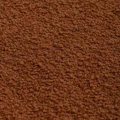 Close-up of brown textured fabric