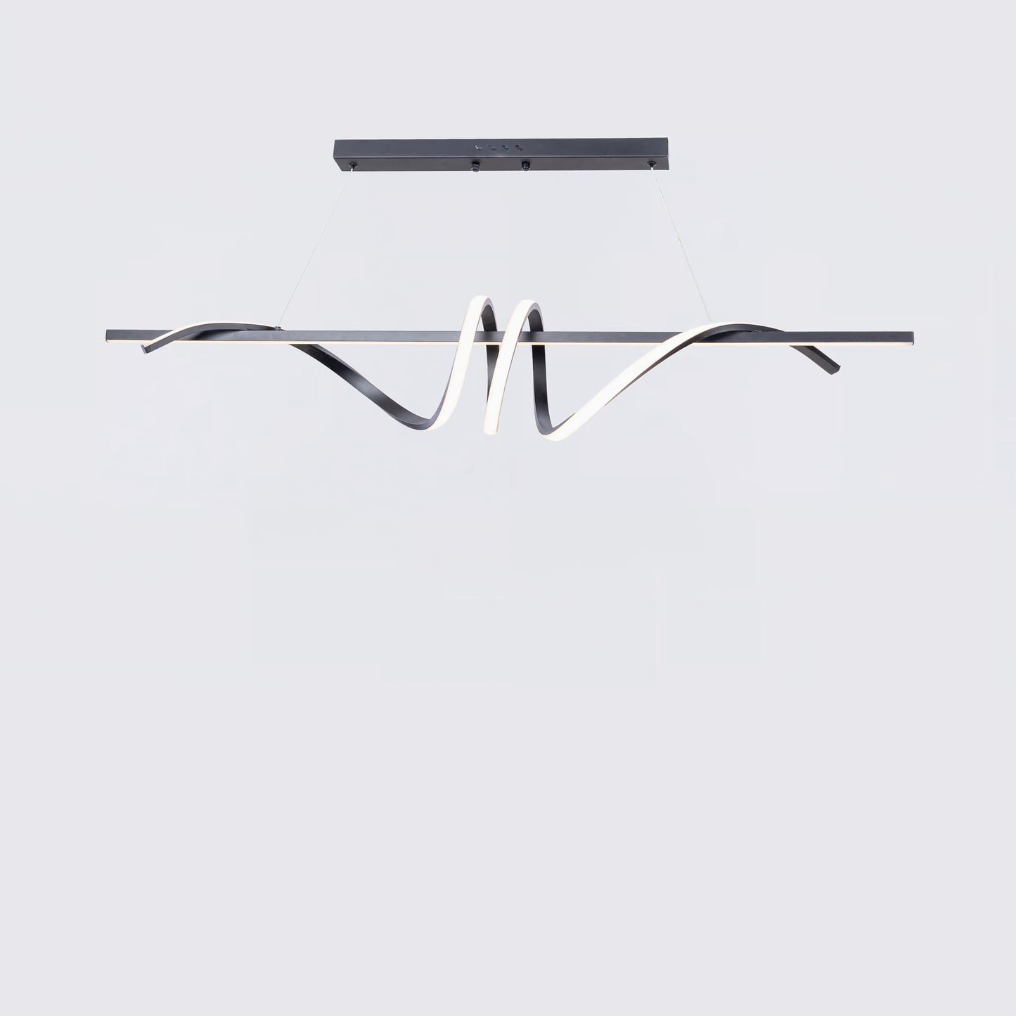 milux LED Chandelier, Black