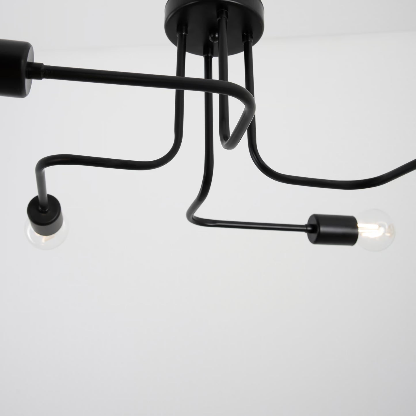 vovix chandelier, 4 beige bulbs
