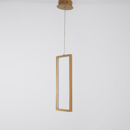 Nilar 1 gold bulb pendant