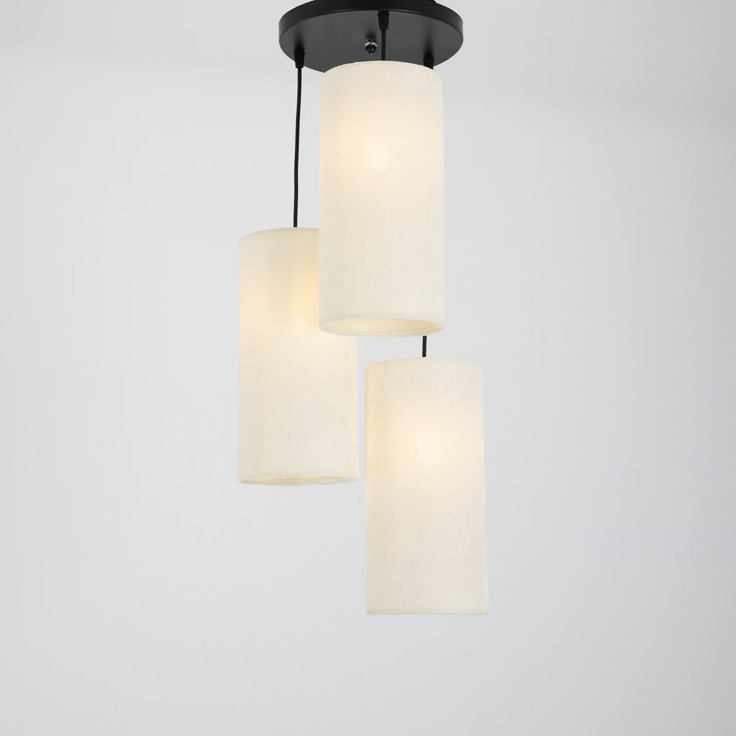 vento chandelier, white LED lighting
