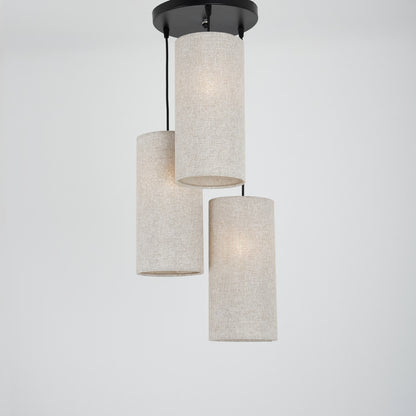 vinox pendant light, 3 brown bulbs