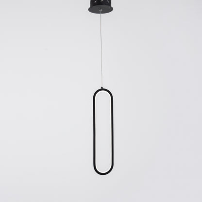 Kalina pendant light, 1 bulb, black
