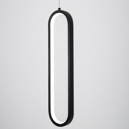 Kalina pendant light, 1 bulb, black
