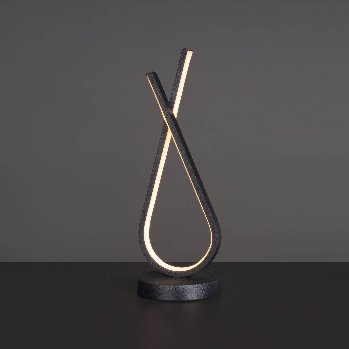 Lokitrix 1-bulb black lampshade