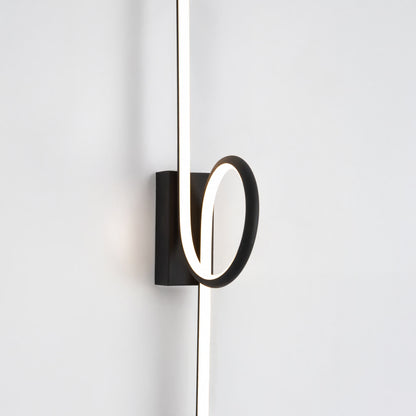 Rico LED Black Wall Light