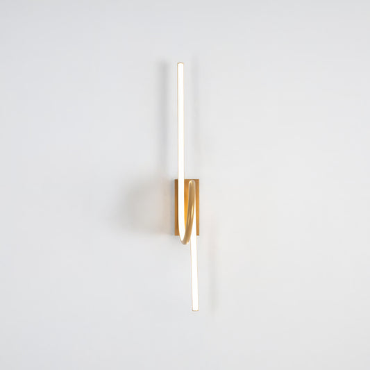 Milo LED Gold Lighting Wall