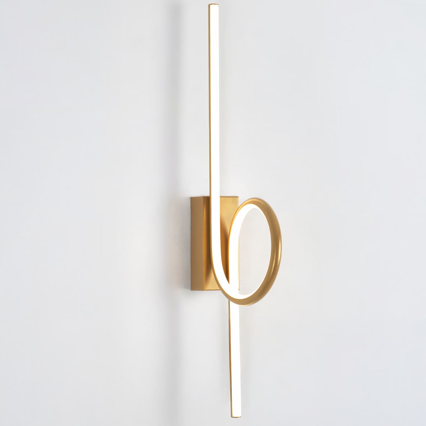 Milo LED Gold Lighting Wall