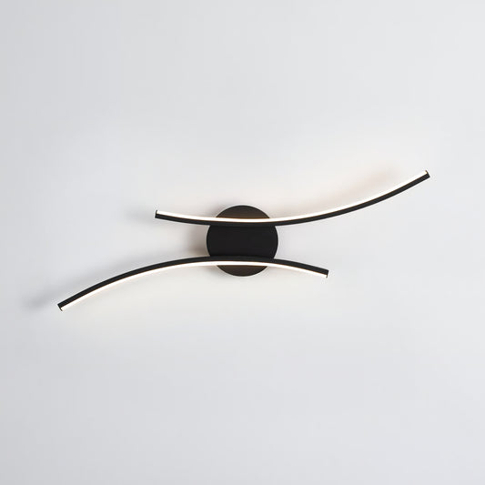 zora LED Black Wall Lights