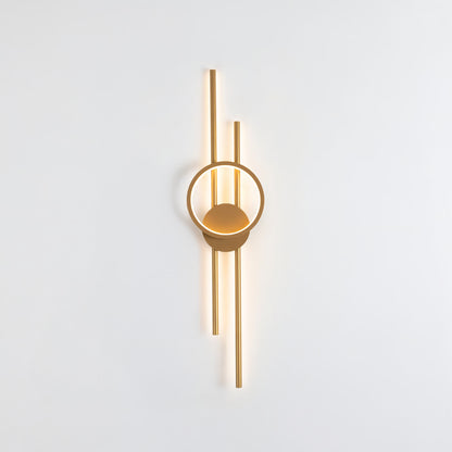 Celine Applique Gold LED Lighting