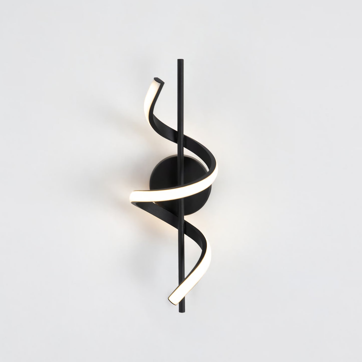 Flora LED black sconces