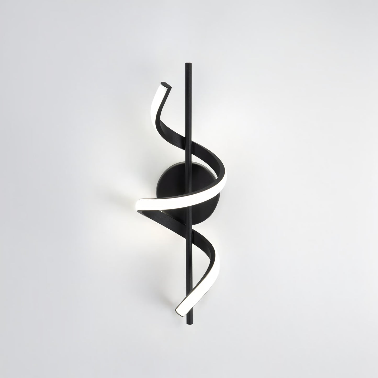 Flora LED black sconces
