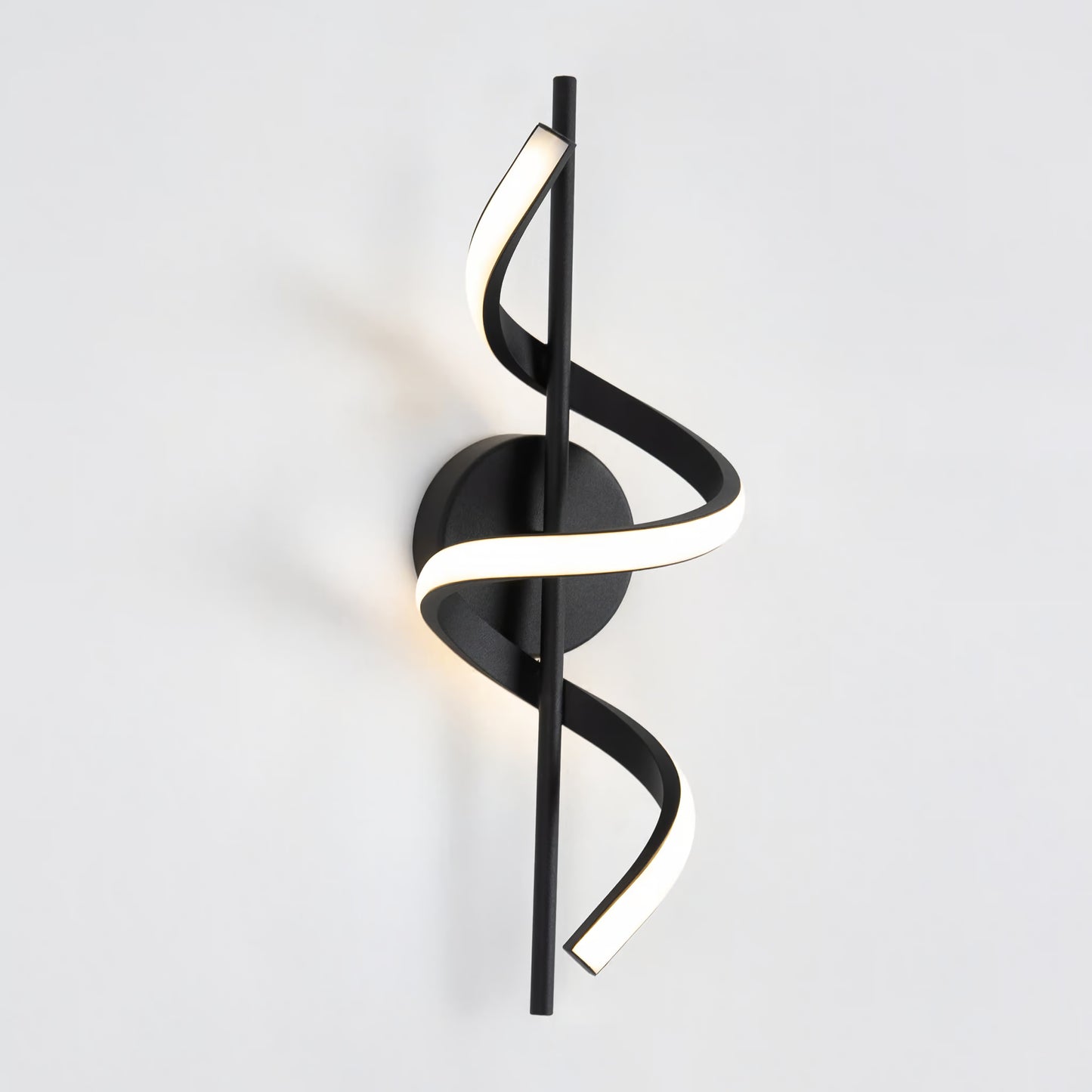 Flora LED black sconces