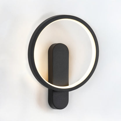 Gemma LED Black Wall Light