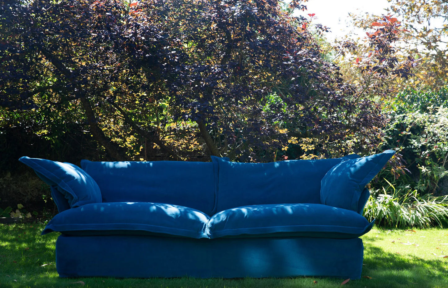Plump sofa