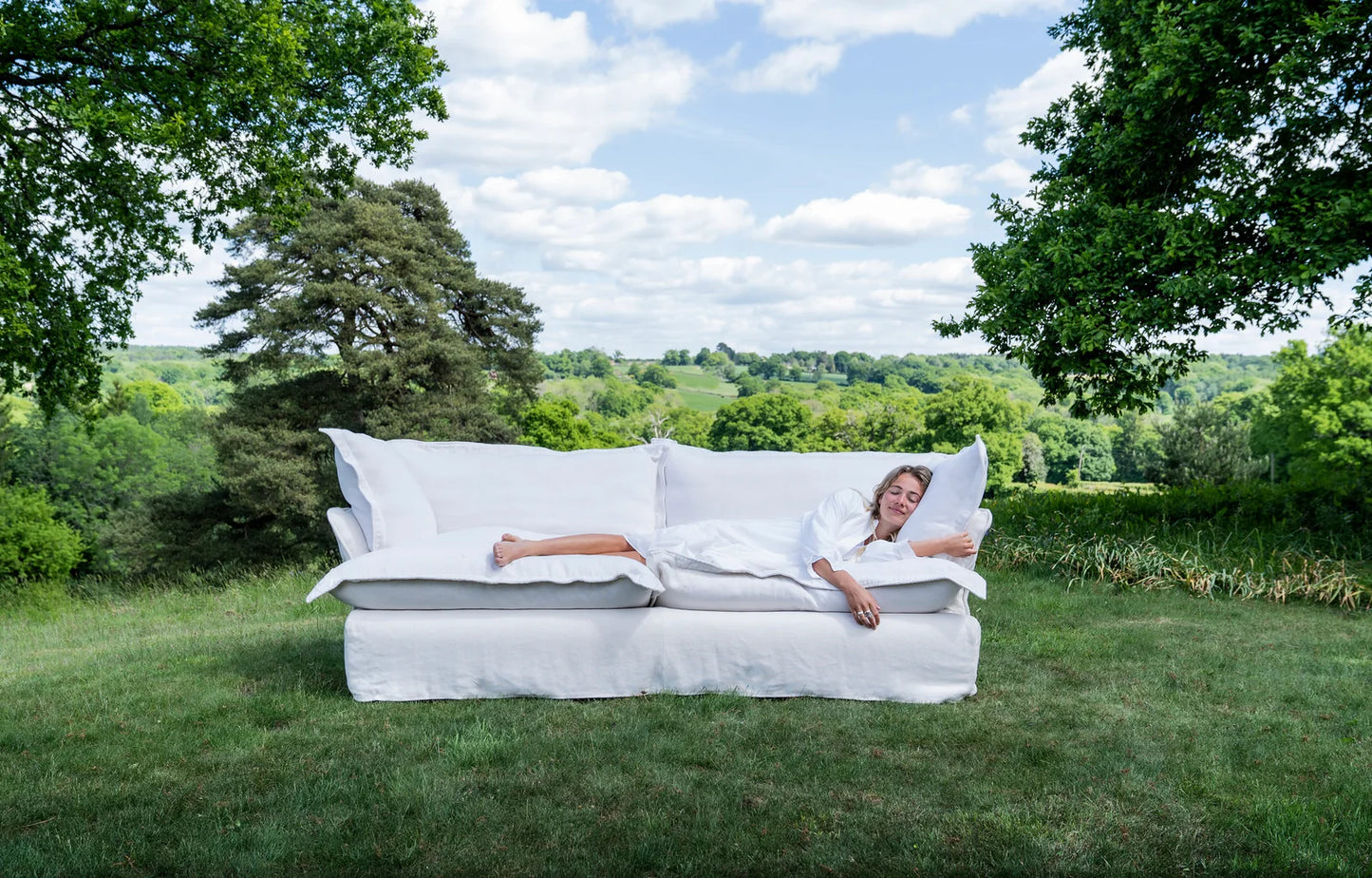 Plump sofa