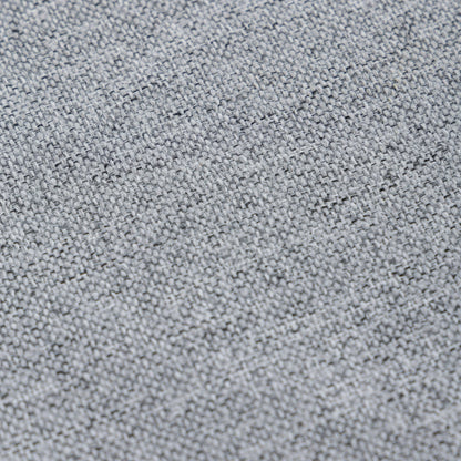 Close-up of gray textured fabric