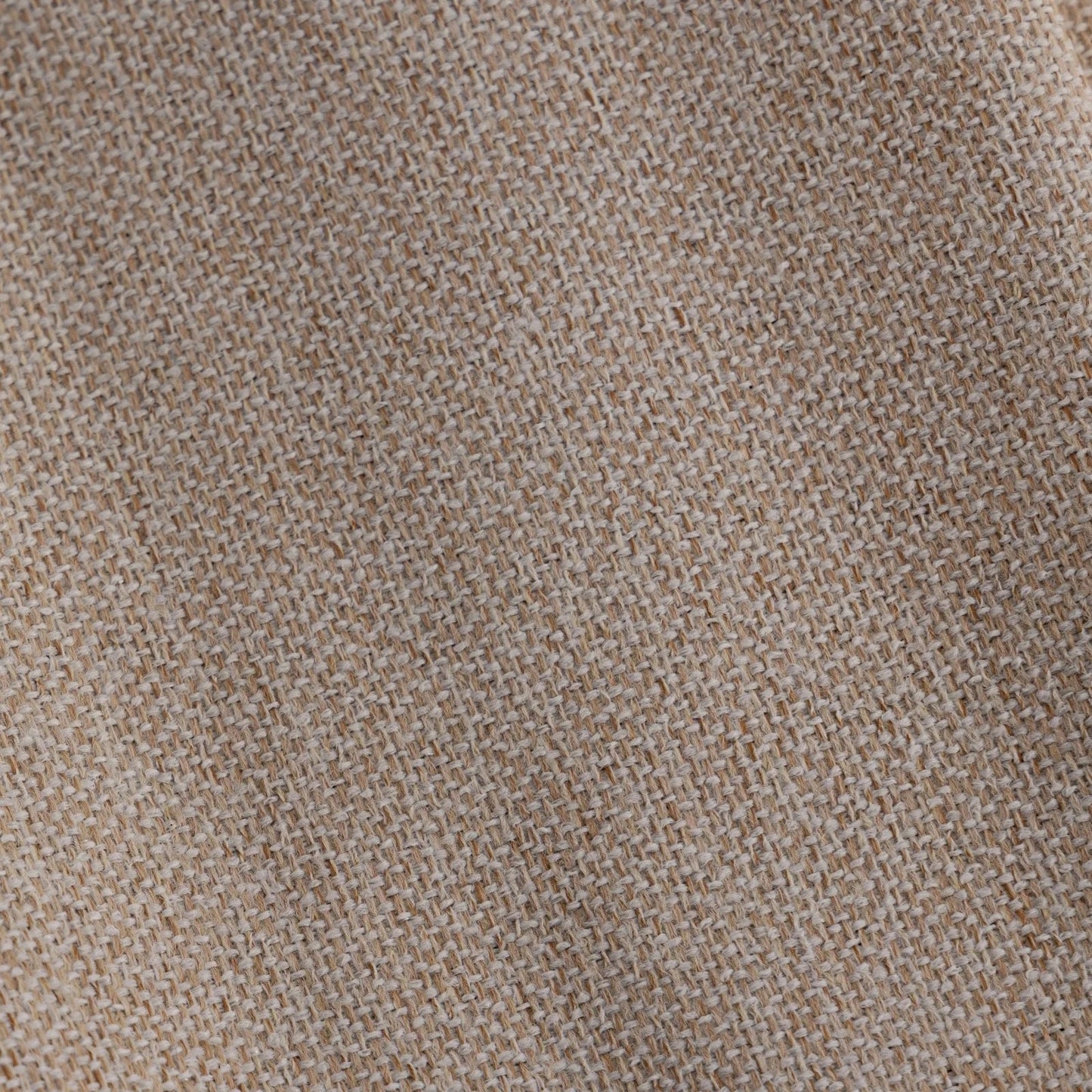 Close-up of beige fabric texture