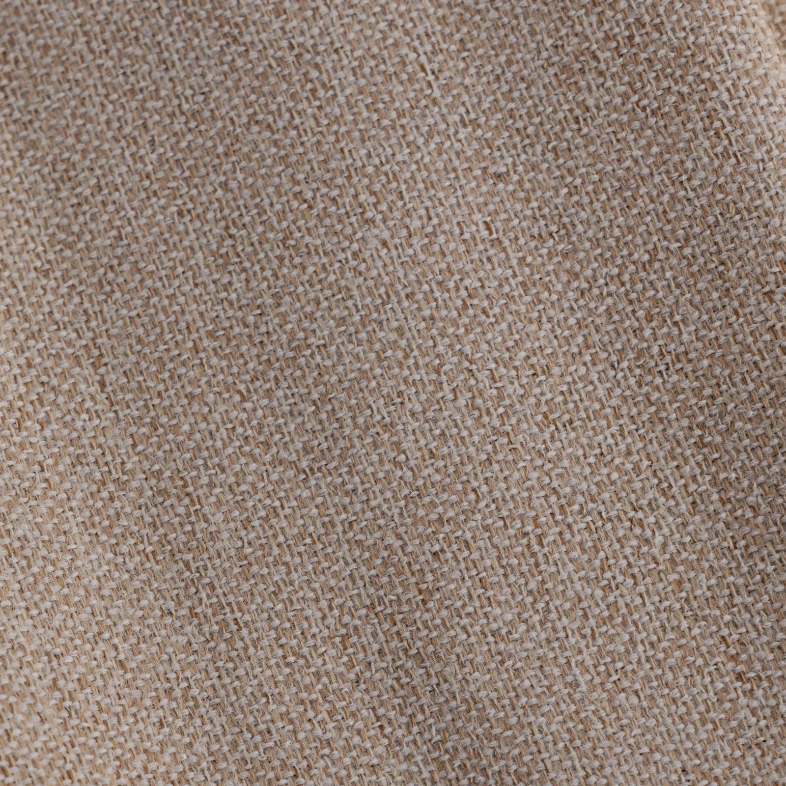 Close-up of beige fabric texture