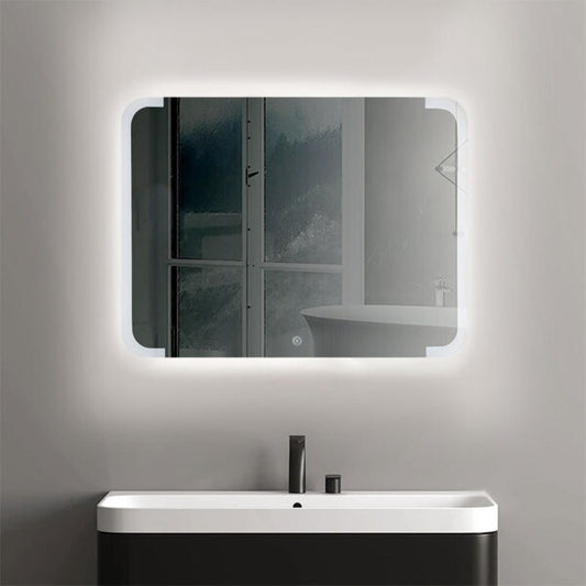 Rectangular Mirror 60*80 cm, Warm(Yellow) LED MST- 334