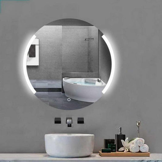 Circular Touch Mirror  & , 60 × 60 cm, Warm(Yellow) LED MST- 355