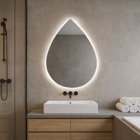 Free shap Touch Mirror 60*80 cm, Warm(Yellow) LED MST- 358