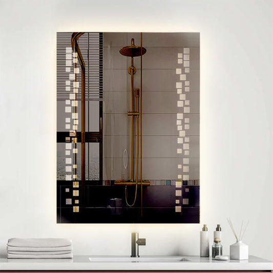 Rectangular Mirror 60*80 cm, Warm(Yellow) LED MST-360