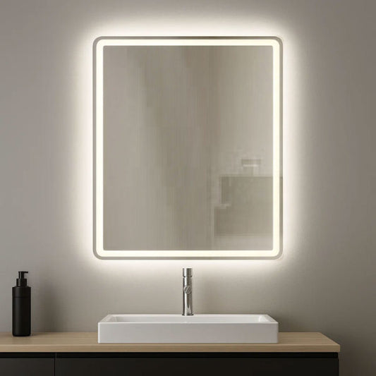 Rectangular Mirror 60*80 cm, Warm(Yellow) LED MST- 361
