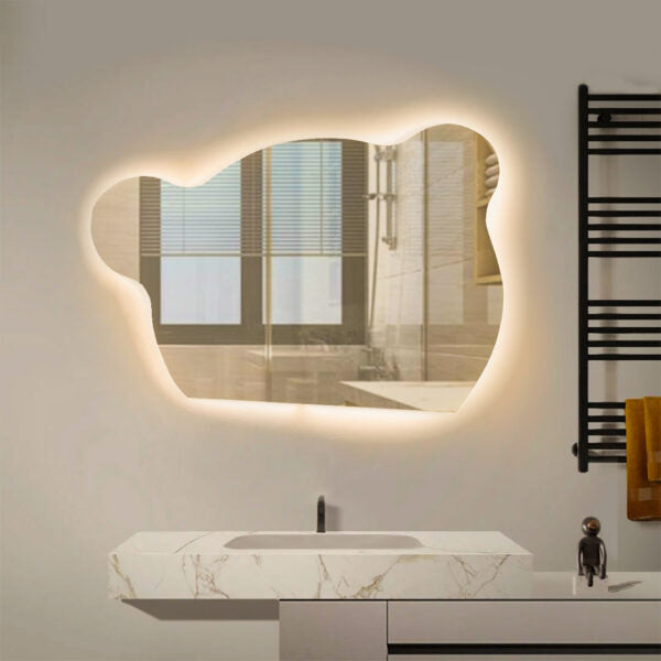 Free shap  Mirror 60*160 cm, Warm(Yellow) LED MST- 367