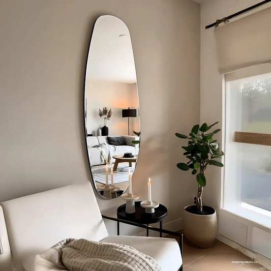 Free shap  Mirror 60*160 cm, Warm(Yellow) LED MST- 371