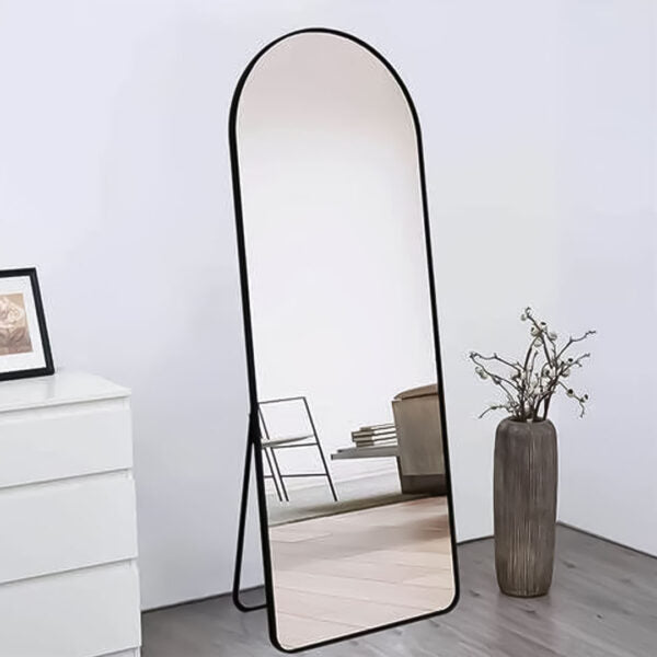 Stand  Metal fram Mirror 65*180 Black MST- 375