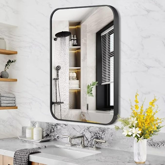 Rectangular Metal fram Mirror 60*80  Gold MST- 394