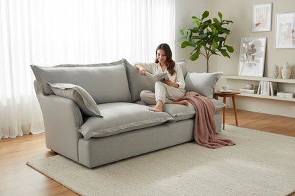 Plump sofa