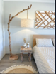 Natural Wood Floor Lamp