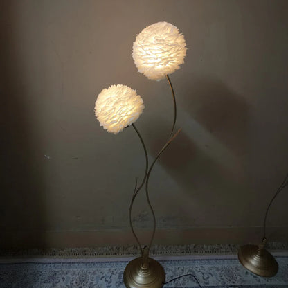Luxury Feather Lamp