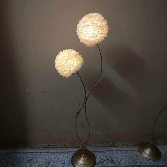 Luxury Feather Lamp