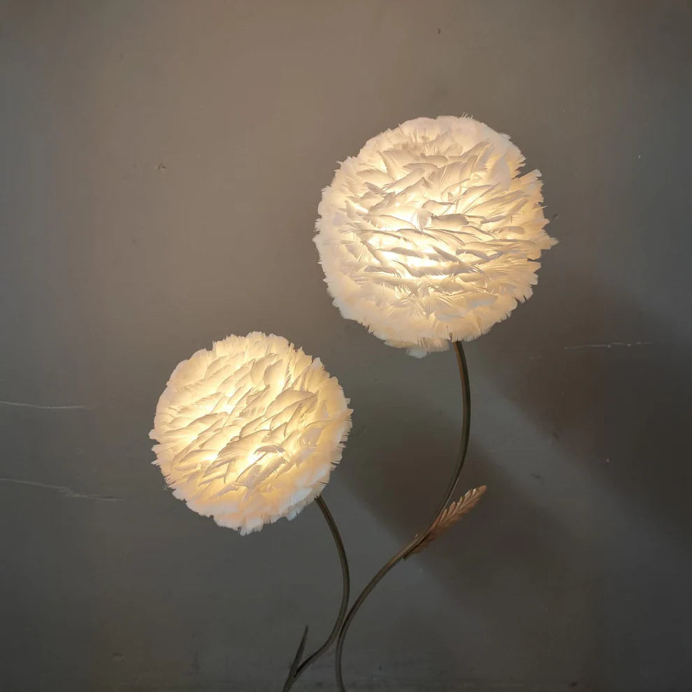 Luxury Feather Lamp