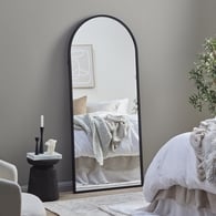 Arched  wood Mirror 70*170 Gold \ Black\ Brwon \White
