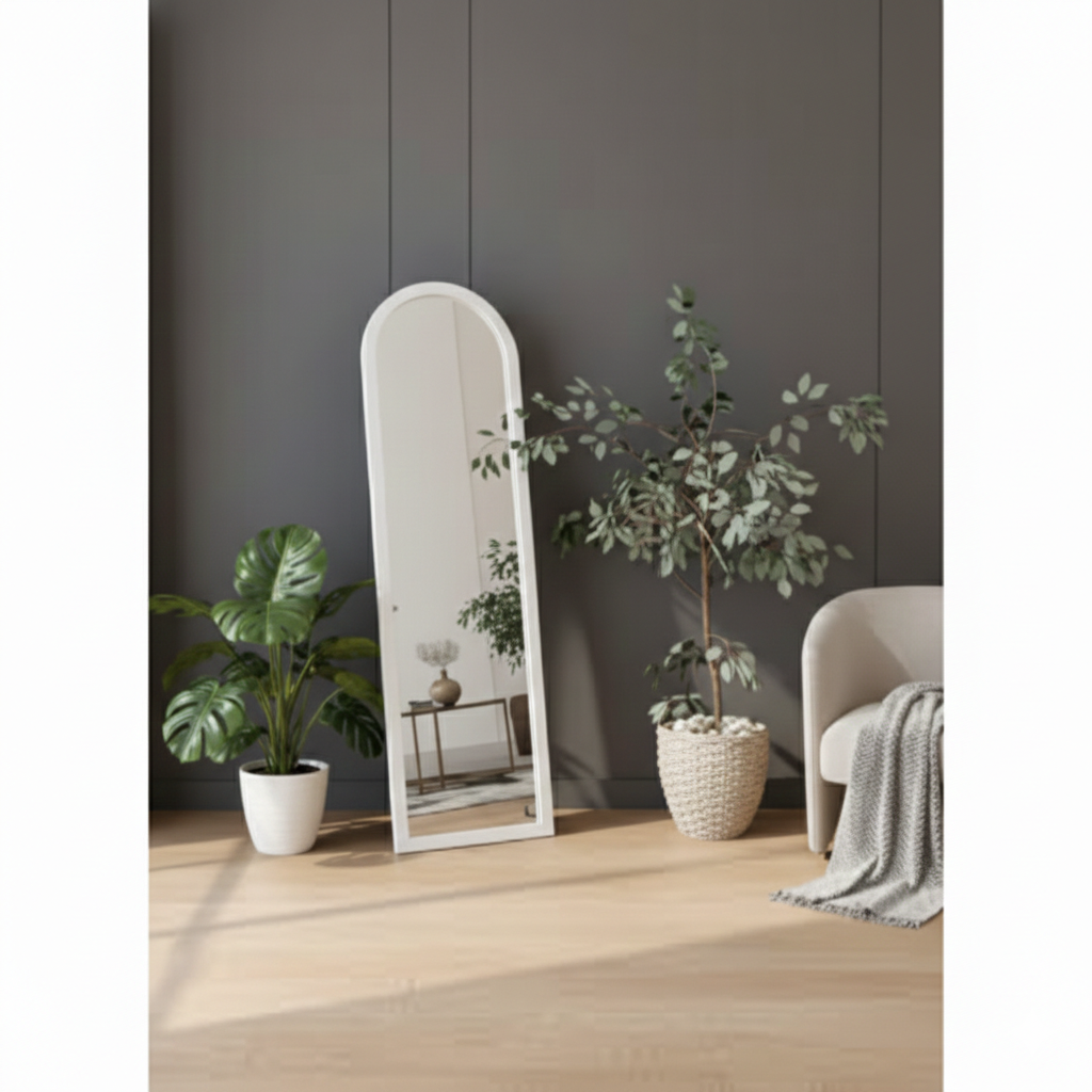 Rectangular wood Mirror 45*155 white \black\ Brwon \ Gold MST- 303