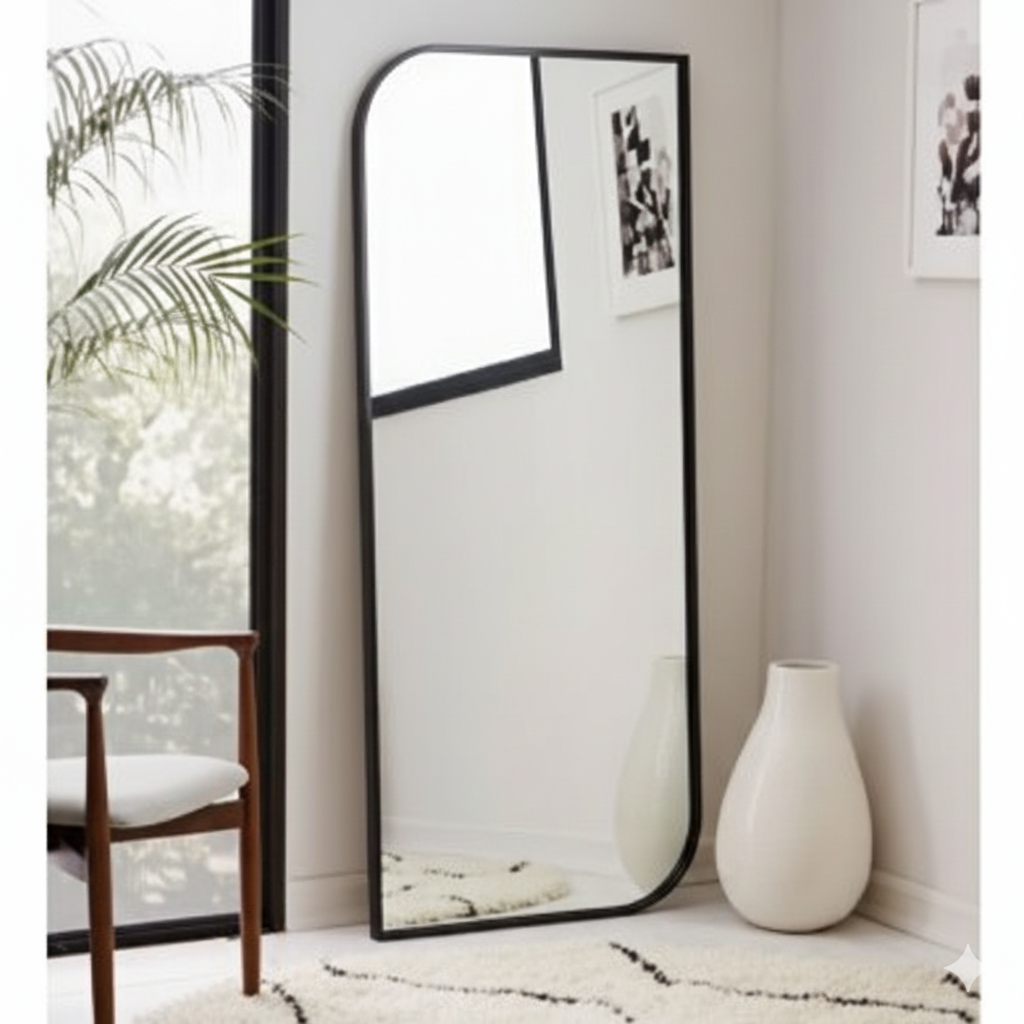 Rectangular wood Mirror 70*170 white \black\ Brwon \ Gold MST- 309