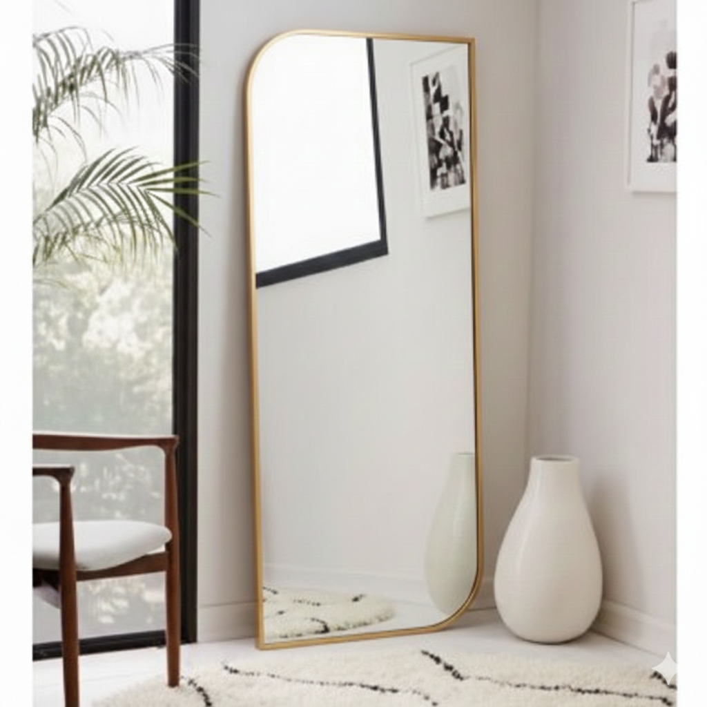 Rectangular wood Mirror 70*170 white \black\ Brwon \ Gold MST- 309