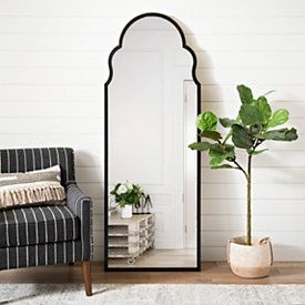 Rectangular wood Mirror 80*170 white \black\ Brwon \ Gold MST- 310