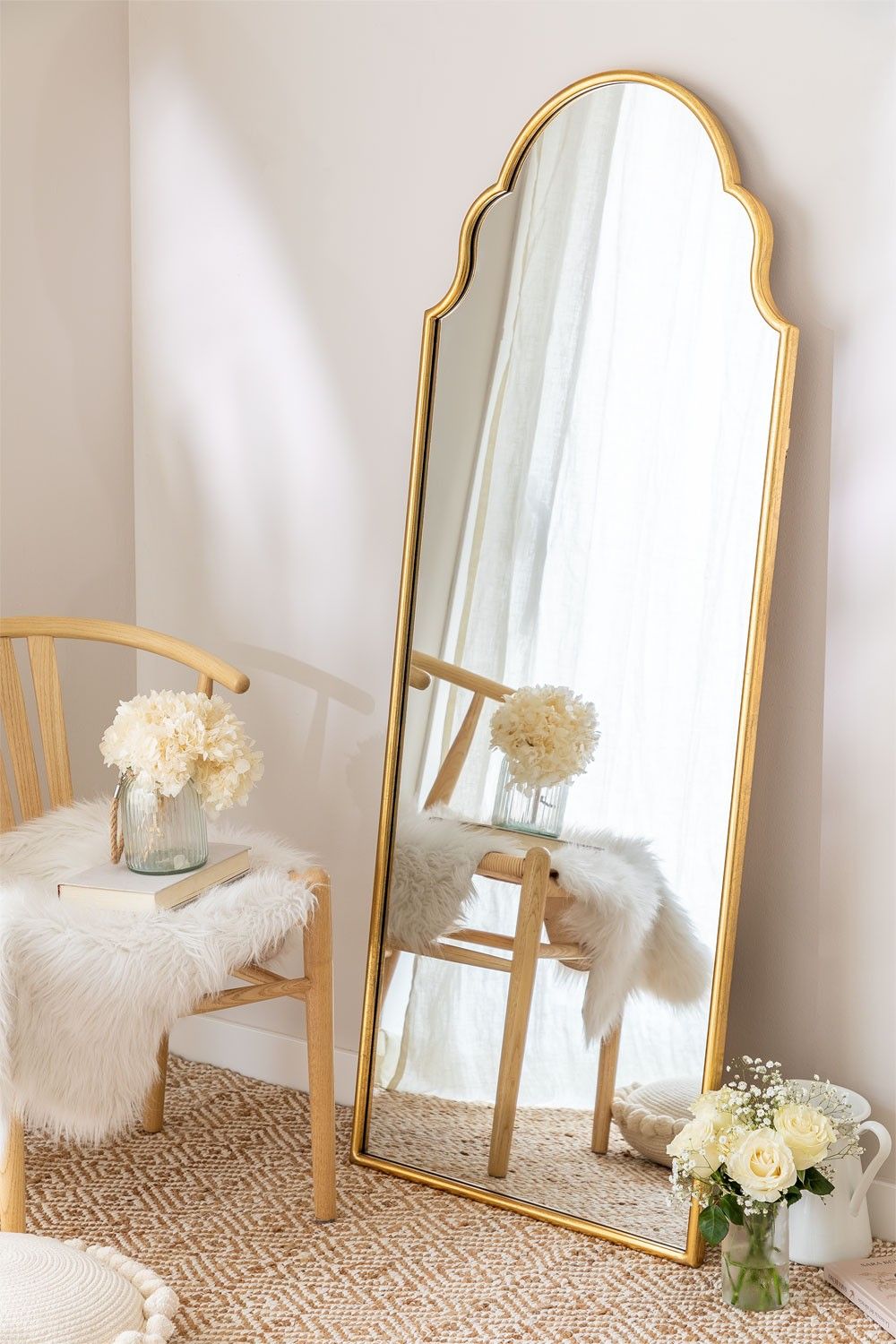Rectangular wood Mirror 80*170 white \black\ Brwon \ Gold MST- 310