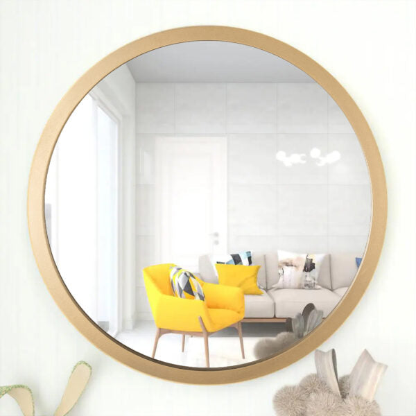 Round  Mirror with Gold Frame 70*70 cm MST- 311